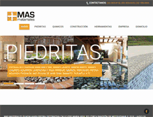 Tablet Screenshot of masmateriales.com